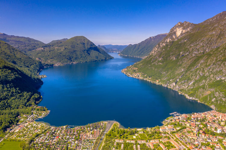 vakantie appartement in Porto Letizia aan het Lugano meer
