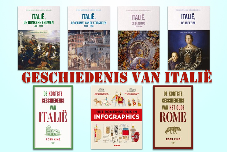 Boeken over de geschiedenis van Italië